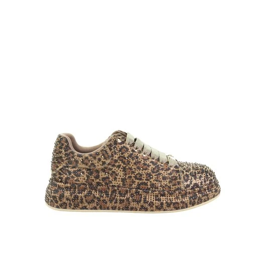 Zdjęcie produktu Damskie błyszczące sneakersy GOE SS2N4026