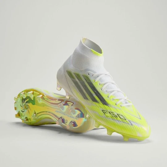 Zdjęcie produktu Damskie buty piłkarskie do kostki na twardą nawierzchnię (FG) i sztuczną nawierzchnię (AG) F50 SPARKFUSION ELITE Adidas biały