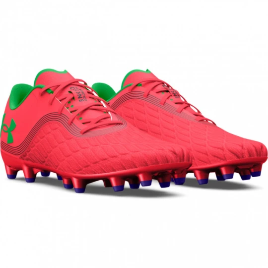 Zdjęcie produktu Damskie buty piłkarskie korki lanki Under Armour UA W Clone Mag Pro 3.0 FG - łososiowe