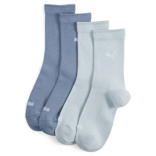 Zdjęcie produktu Damskie klasyczne skarpety PUMA (2 pary), Odzież, Niebieski