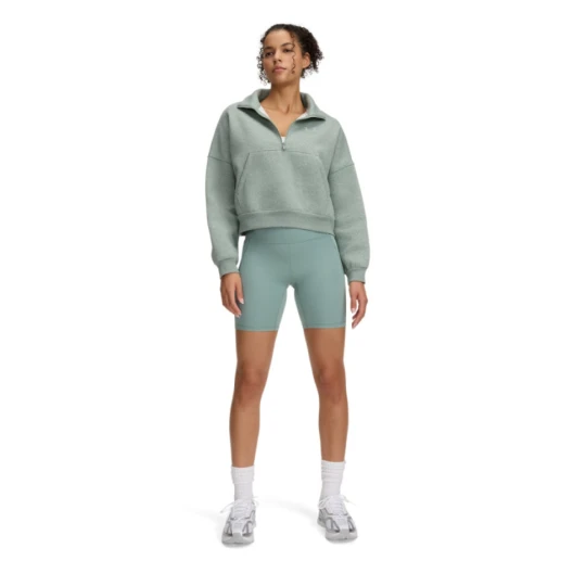 Zdjęcie produktu Damskie kolarki treningowe Under Armour Meridian Bike Short 7in - zielone