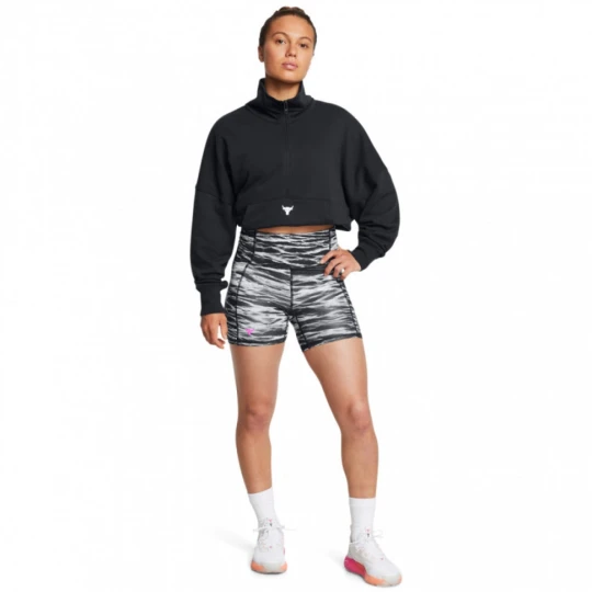 Zdjęcie produktu Damskie kolarki treningowe Under Armour Project Rock Lets Go Btb Middy Pt - multikolor