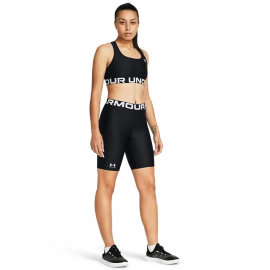 Zdjęcie produktu Damskie kolarki treningowe Under Armour UA HG 8in Short - czarne