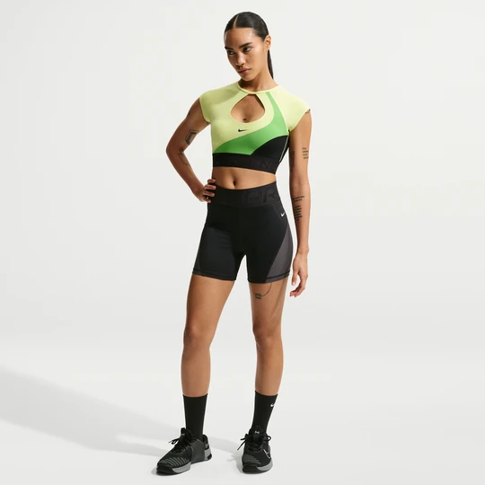 Zdjęcie produktu Damskie kolarki z wysokim stanem 13 cm Dri-FIT Nike Pro Sculpt - Czerń
