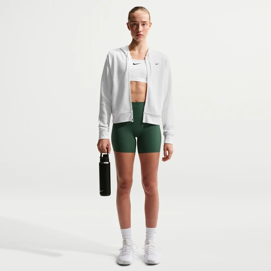 Zdjęcie produktu Damskie kolarki z wysokim stanem 13 cm Nike Zenvy - Zieleń