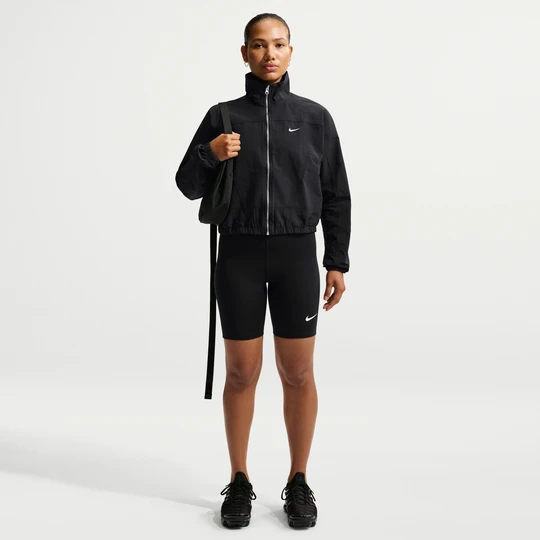 Zdjęcie produktu Damskie kolarki z wysokim stanem 20 cm Nike Classic - Czerń