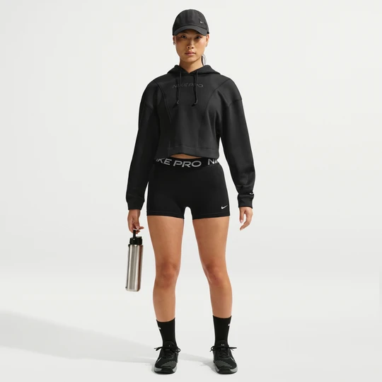 Zdjęcie produktu Damskie kolarki ze średnim stanem 8 cm Nike Pro - Czerń