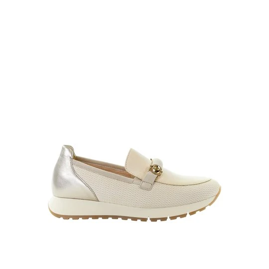 Zdjęcie produktu Damskie kremowe sportowe slip on sneakersy GABOR 82.472.63