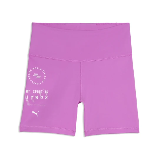 Zdjęcie produktu Damskie krÃ³tkie legginsy PUMA Ã— HYROX Essentials, Akcesoria, RÃ³Å¼owy Electric Orchid