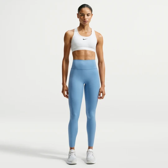 Zdjęcie produktu Damskie legginsy 7 / 8 z wysokim stanem i siateczką Nike Universa - Niebieski