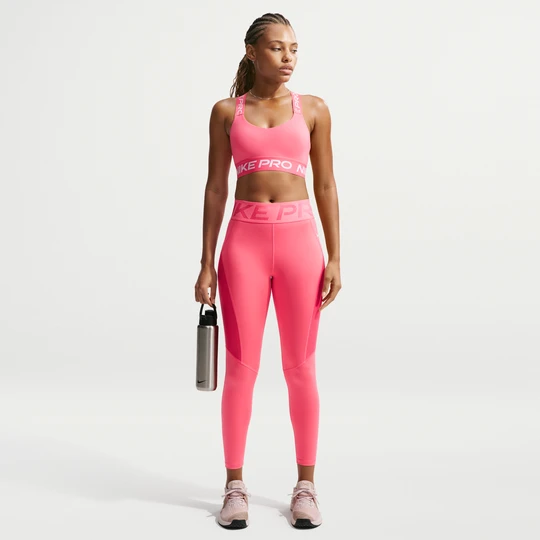 Zdjęcie produktu Damskie legginsy 7/8 z wysokim stanem Nike Pro Sculpt - Różowy