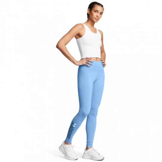Zdjęcie produktu Damskie legginsy basic Under Armour Campus Graphic Legging - niebieskie