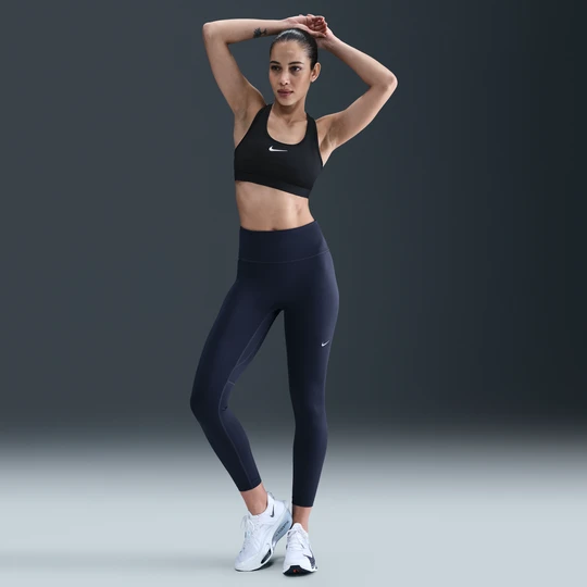 Zdjęcie produktu Damskie legginsy do biegania 7 / 8 z wysokim stanem Nike Tempo - Niebieski