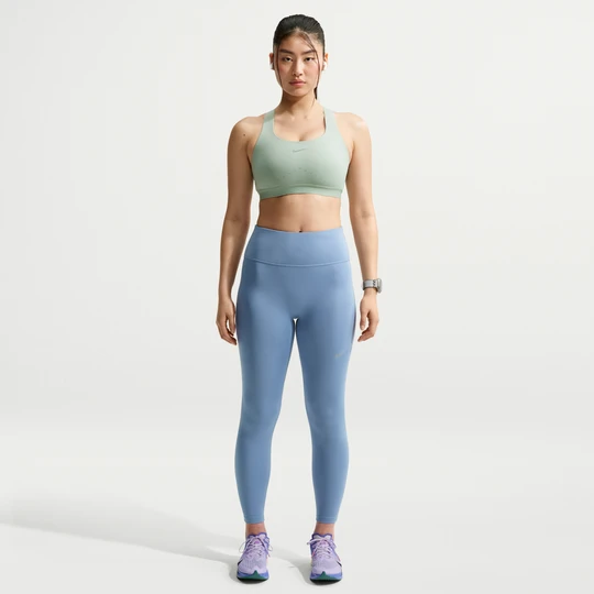 Zdjęcie produktu Damskie legginsy do biegania 7/8 z wysokim stanem Nike Tempo - Niebieski