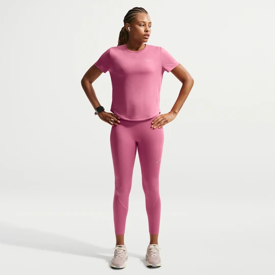 Zdjęcie produktu Damskie legginsy do biegania 7/8 z wysokim stanem Nike Tempo - Różowy
