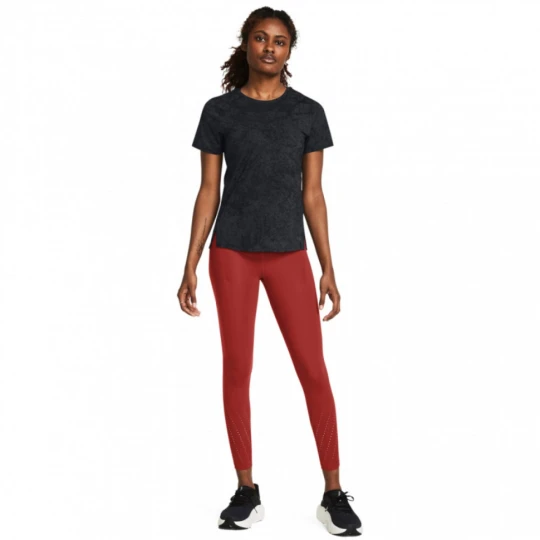 Zdjęcie produktu Damskie legginsy do biegania Under Armour UA Launch Elite Ankle Tights - czerwone