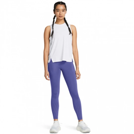Zdjęcie produktu Damskie legginsy do biegania Under Armour UA Launch Elite Ankle Tights - fioletowe
