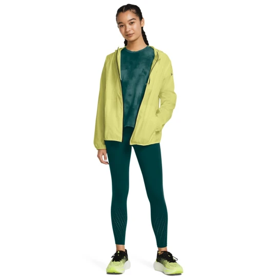 Zdjęcie produktu Damskie legginsy do biegania Under Armour UA Launch Elite Ankle Tights - zielone