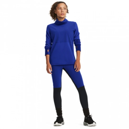 Zdjęcie produktu Damskie legginsy do biegania Under Armour UA Qualifier Cold Tight - niebieskie