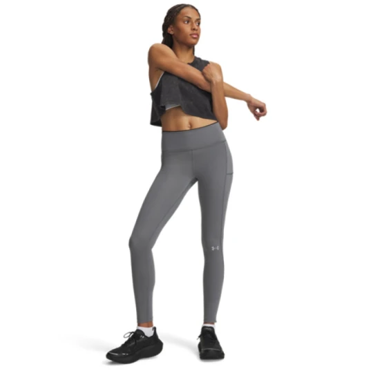 Zdjęcie produktu Damskie legginsy do biegania Under Armour UA Velociti Cold Weather - szare