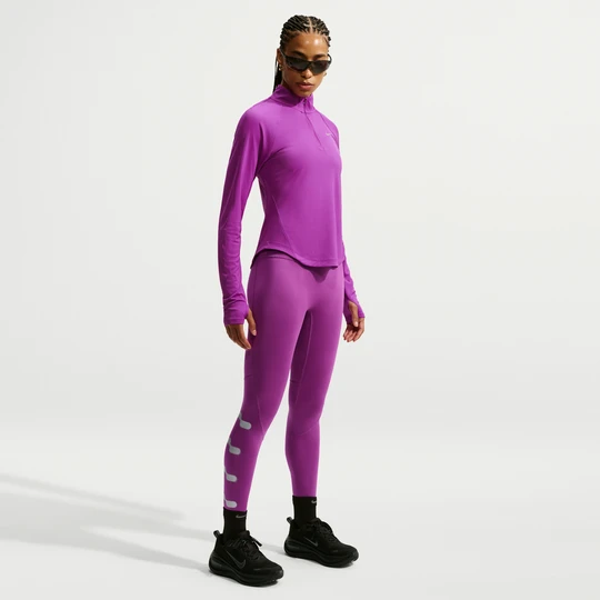 Zdjęcie produktu Damskie legginsy do biegania z wysokim stanem 7 / 8 Nike Tempo Flash - Fiolet