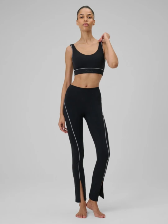 Zdjęcie produktu Damskie legginsy do jogi 4F 4FRSS26TFTIF495 - czarne