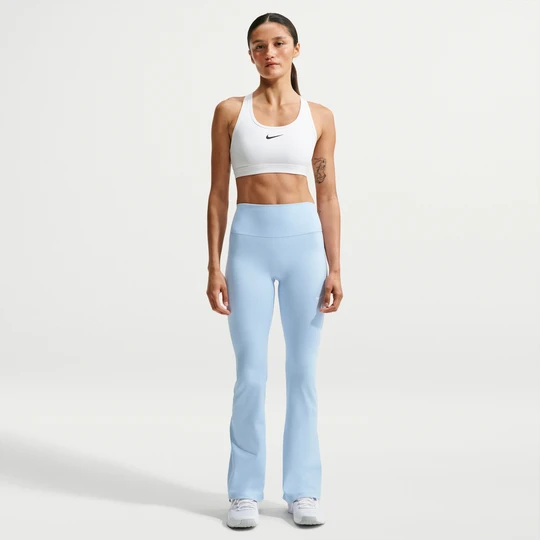Zdjęcie produktu Damskie legginsy Nike One z wysokim stanem i rozszerzanymi nogawkami - Niebieski