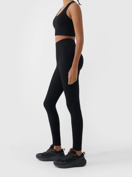 Zdjęcie produktu Damskie legginsy treningowe 4F 4FWSS26TFTIF420 - czarne