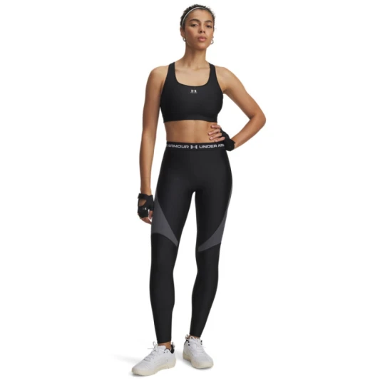 Zdjęcie produktu Damskie legginsy treningowe Under Armour HeatGear Rib - czarne