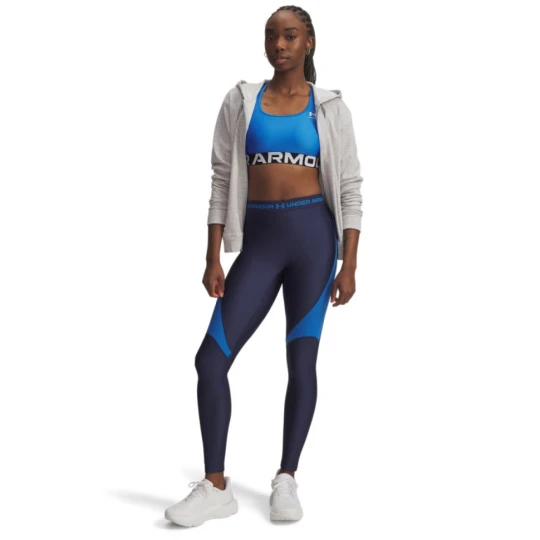 Zdjęcie produktu Damskie legginsy treningowe Under Armour HeatGear Rib - niebieskie