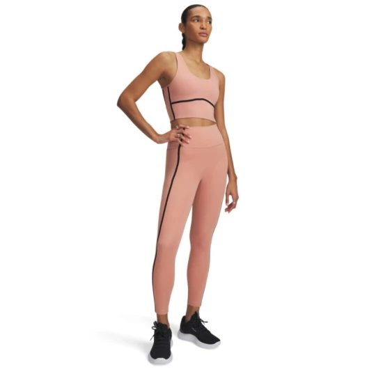 Zdjęcie produktu Damskie legginsy treningowe Under Armour Meridian Piped Ankle Leg - różowe