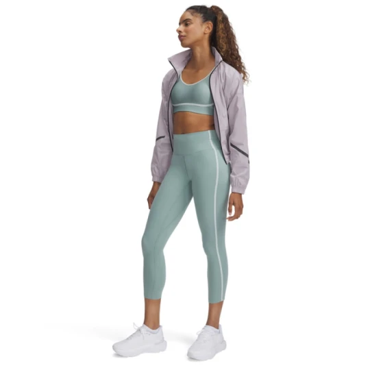 Zdjęcie produktu Damskie legginsy treningowe Under Armour Meridian Piped Ankle Leg - zielone