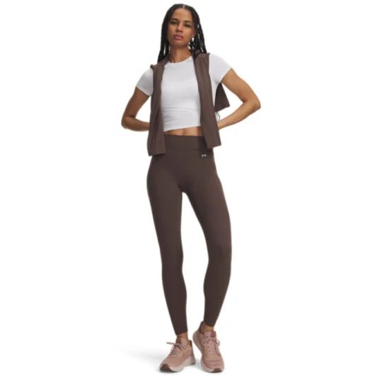 Zdjęcie produktu Damskie legginsy treningowe Under Armour Motion 7 / 8 Legging - brązowe