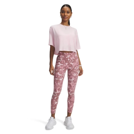 Zdjęcie produktu Damskie legginsy treningowe Under Armour Motion Ankle Leg Print - różowe