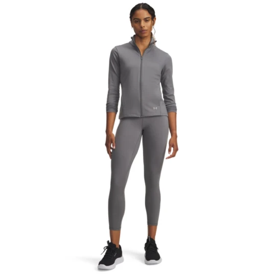 Zdjęcie produktu Damskie legginsy treningowe Under Armour Motion Mesh Ankle Legging - szare