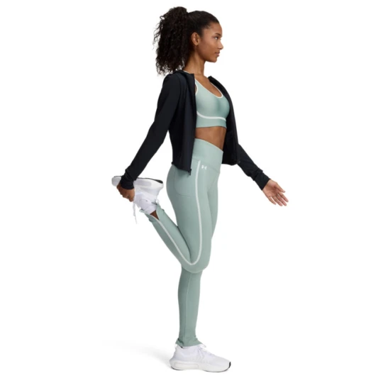 Zdjęcie produktu Damskie legginsy treningowe Under Armour Motion Piped Legging - zielone
