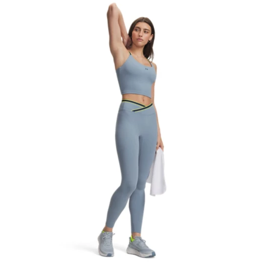 Zdjęcie produktu Damskie legginsy treningowe Under Armour Motion Sport Tape Legging - niebieskie