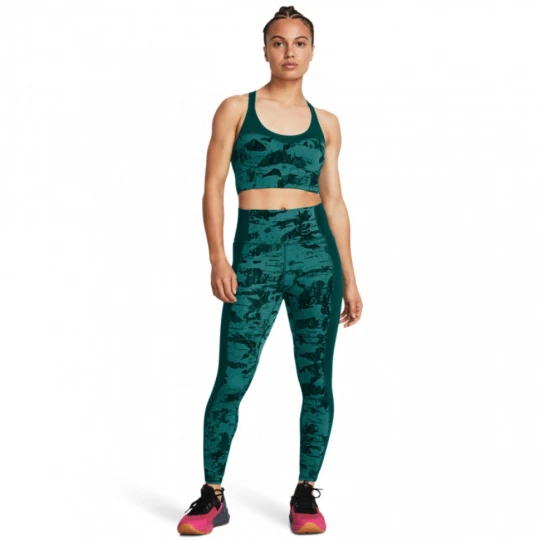 Zdjęcie produktu Damskie legginsy treningowe Under Armour Project Rock LG Ankl Pt Lg - zielone
