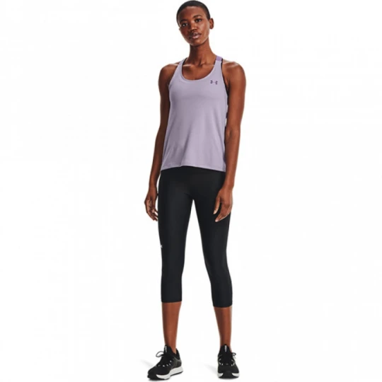 Zdjęcie produktu Damskie legginsy treningowe Under Armour Tech Hi Capri - czarne