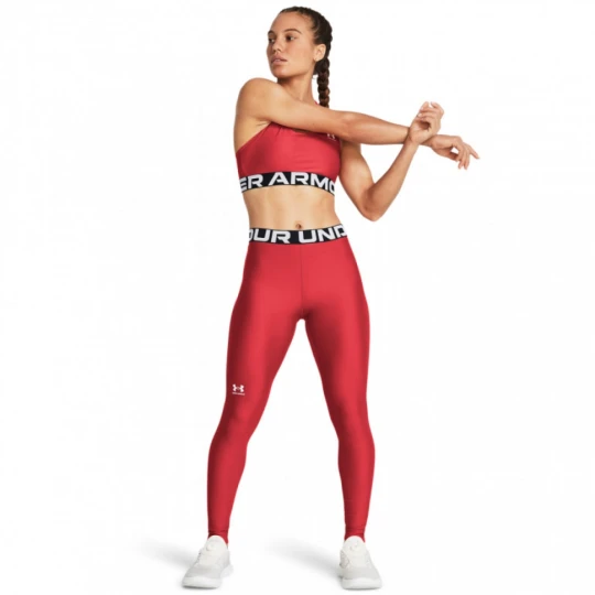 Zdjęcie produktu Damskie legginsy treningowe Under Armour UA HG Legging - czerwone