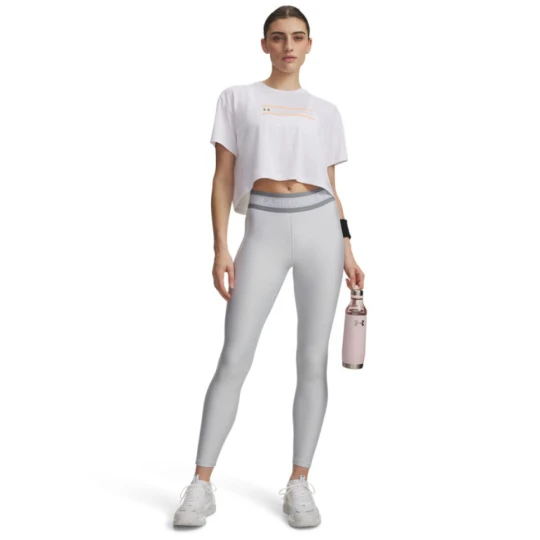 Zdjęcie produktu Damskie legginsy treningowe Under Armour UA Tech Branded Legging - szare