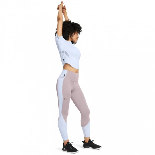 Zdjęcie produktu Damskie legginsy treningowe Under Armour Vanish Elite Ankle Leg - beżowe
