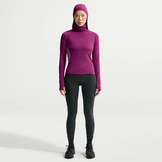 Zdjęcie produktu Damskie legginsy z wysokim stanem bez przedniego szwu NikeLab | Running Flash - Wielokolorowe