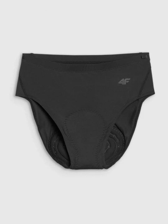 Zdjęcie produktu Damskie majtki rowerowe 4F 4FWSS26TFSTF065 - czarne