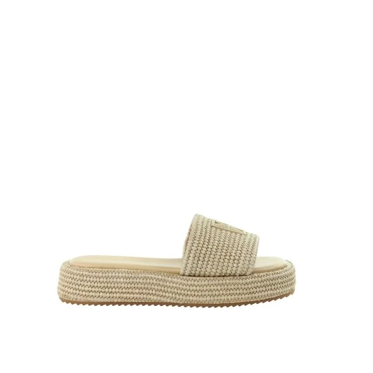 Zdjęcie produktu Damskie nude plecione klapki MARC O'POLO 60318831101636-180