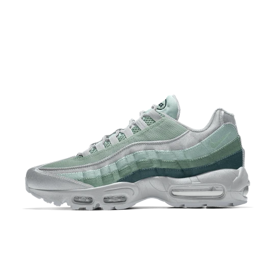 Zdjęcie produktu Damskie personalizowane buty Nike Air Max 95 By You - Zieleń