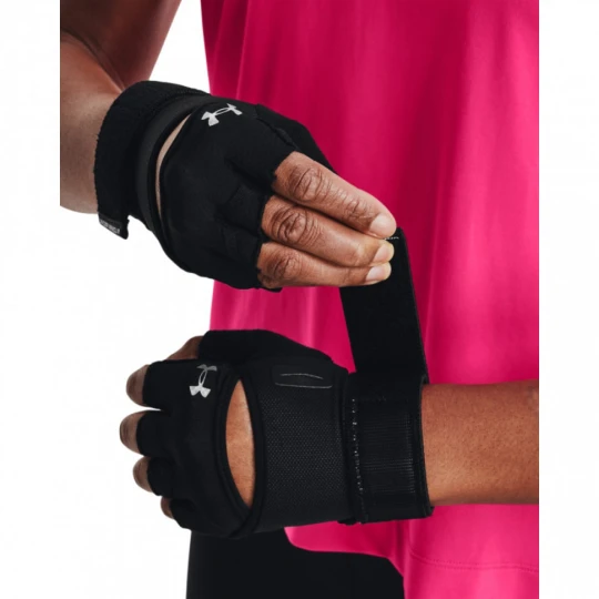 Zdjęcie produktu Damskie rękawiczki treningowe Under Armour W's Weightlifting Gloves - czarne