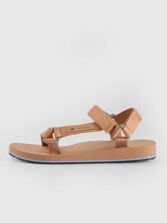 Zdjęcie produktu Damskie sandały 4F 4FRSS24FSANF054 - brązowe