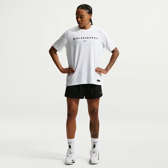 Zdjęcie produktu Damskie siateczkowe spodenki do koszykówki Dri-FIT Nike Essential - Czerń