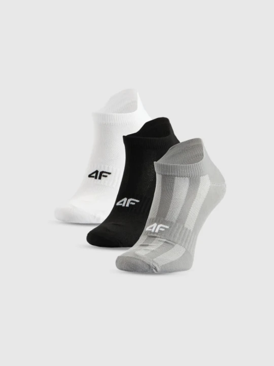Zdjęcie produktu Damskie skarpetki treningowe (3-pack) 4F 4FWMM00UFSOF244 - multikolor